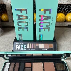 2 Profusion Cosmetics Face Night Palette - Rich Browns and Creams